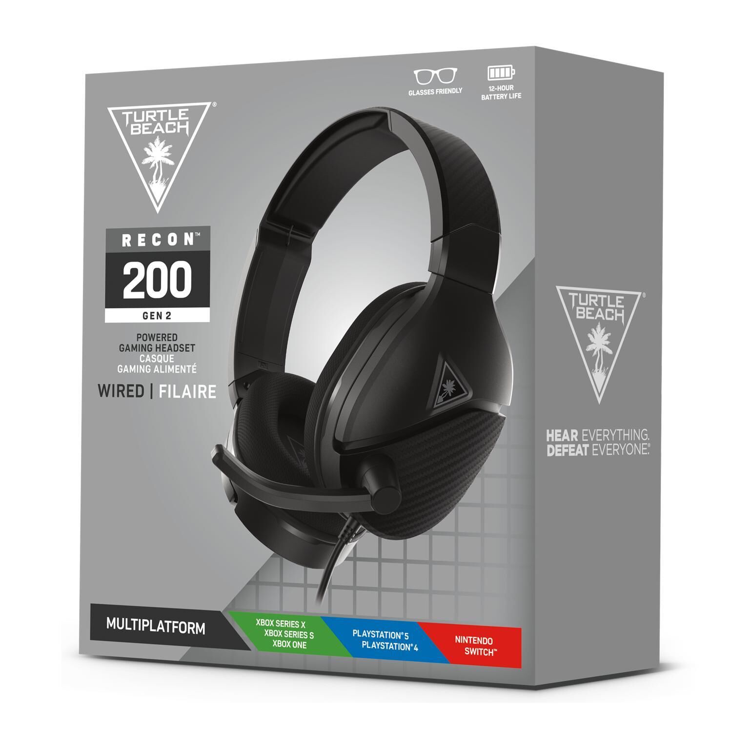 Casque Gaming Noir E G N Ration Recon Turtle Beach Le Casque