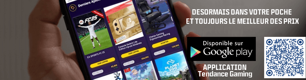 Tendance Gaming Application Android