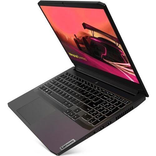 PC Portable Gaming Lenovo IdeaPad Gaming 3 15ACH6 15.6″ AMD Ryzen 5 8 Go RAM 512 Go SSD Nvidia RTX 3060 Noir ombré