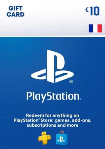 PLAYSTATION STORE GIFT CARD – 10 EUR (FRANCE)