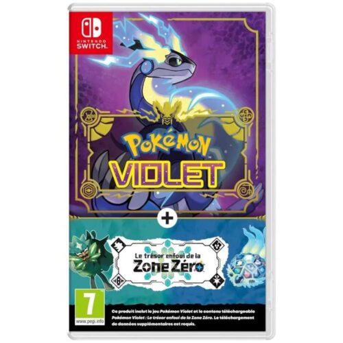 Pokemon Violet + Pass D’extension Le Trésor Enfoui De La Zone Zéro SWITCH